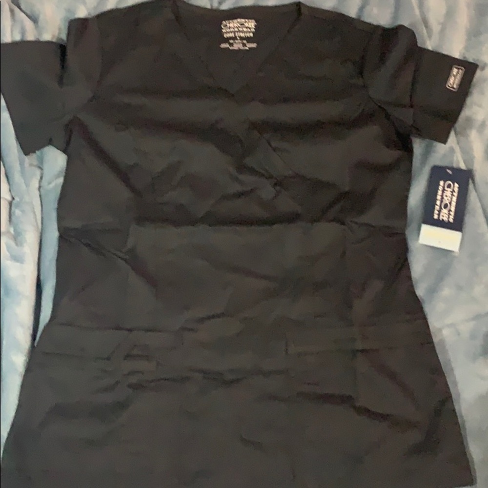 Cherokee gray scrub top